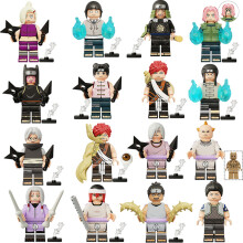 (16PCS-J+K) Naruto Minifigures Kid's Toys Fit Lego