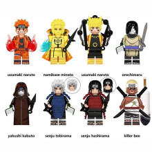 (8PCS-D) Naruto Minifigures Kid's Toys Fit Lego
