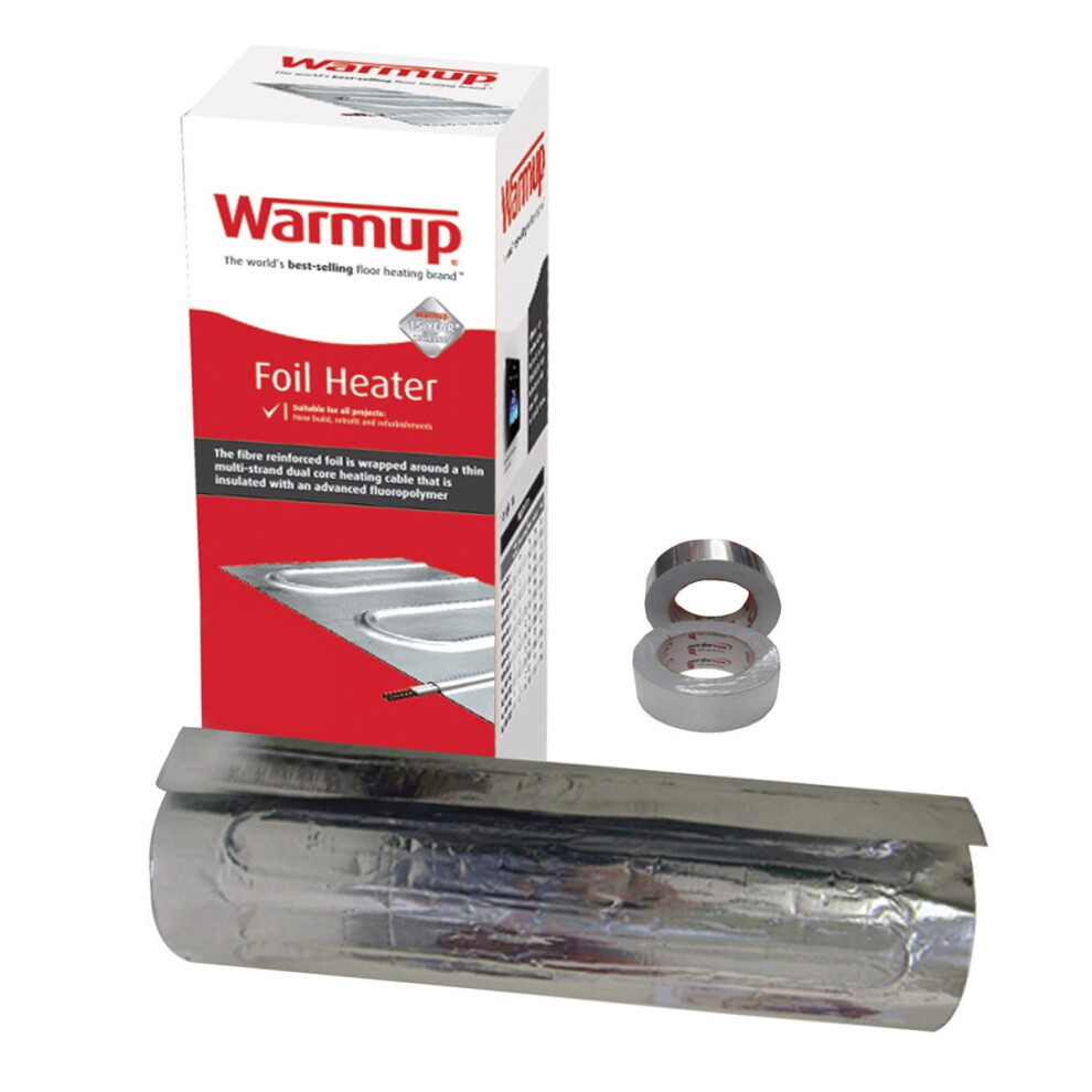 140W Warmup FOIL HEATER 1M2, 0.5M WIDE