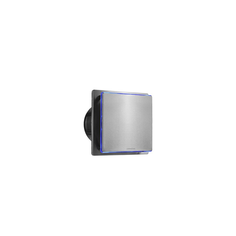 4" 100mm EXTRACTOR FAN WITH TIMER, STAINLESS STEEL, 35dB