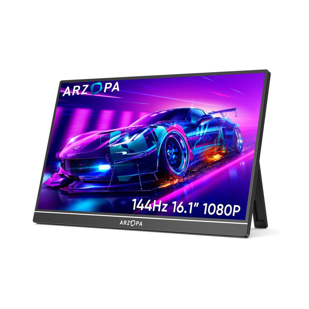 ARZOPA Z1FC | Portable Gaming Monitor | 16.1" 144Hz FHD