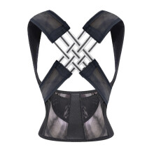 (breathable style, 50-60kg 160-170cm) Back Posture Corrector Brace for Women breathable Back Posture Correction support belt Adjustable shoulder for students kid