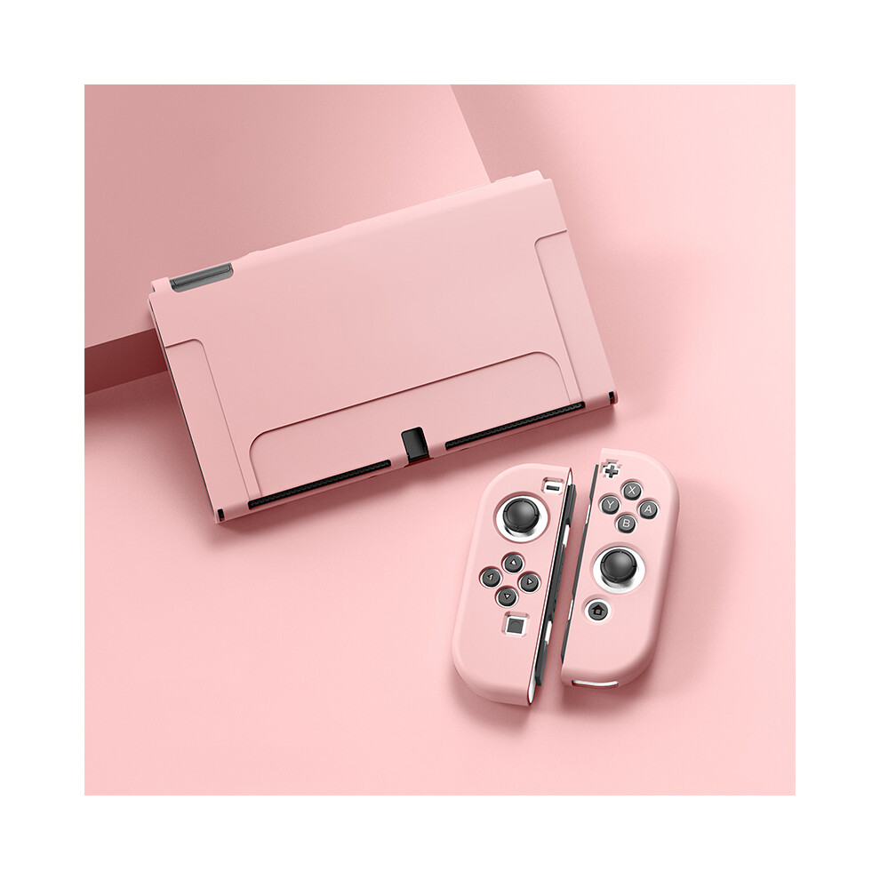 (Pink) Fundas Carcasa For Nintendo Switch Oled Swich Swith Joy Con Joycon Accessories Pink 9369862646933