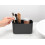 Brabantia Brabantia ReNew Bathroom Caddy (Dark Grey) - Compartments for Toothbrushes, 5