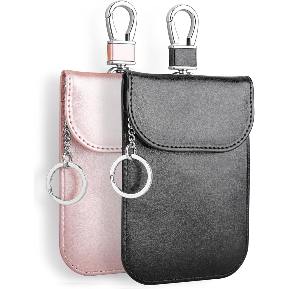 Teskyer 2 Pack Faraday Pouch For Car Keys Signal Blocker Pouch, Rfid Key Pouch For Car Key 90402098