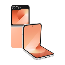 Brand New Samsung Galaxy Z Flip6 Peach/Pink 256GB Storage Mobile Phone - Refurbished