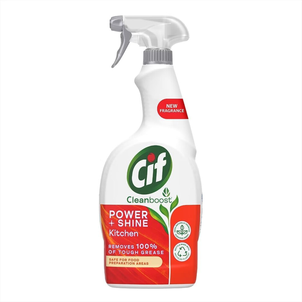 6 X CIF Power & Shine Kitchen Cleaner 700ml