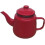 VG® Enamel Teapot with Handle & Lid, 1.3L, Induction Safe, Red 2