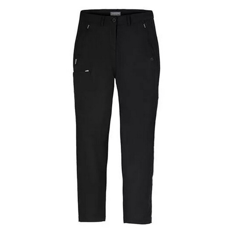 (8 UK S, Black) Craghoppers Womens/Ladies Expert Kiwi Pro Stretch Trousers