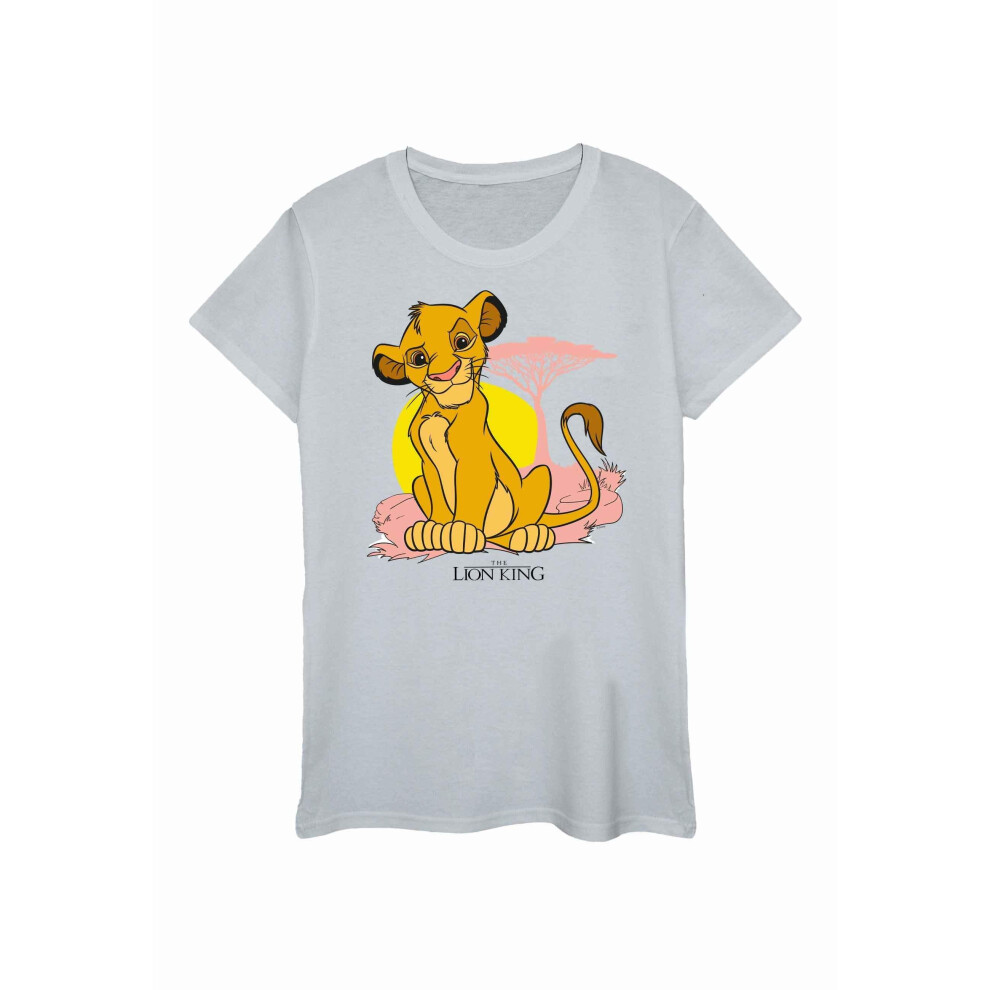 The Lion King Simba Pastel Cotton T-Shirt