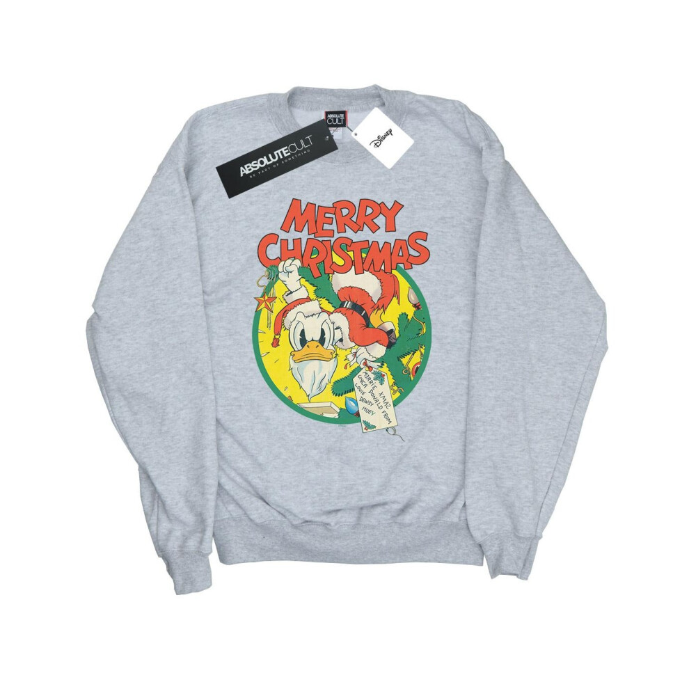 Donald Duck Merry Christmas Sweatshirt