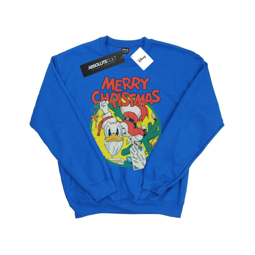 Donald Duck Merry Christmas Sweatshirt