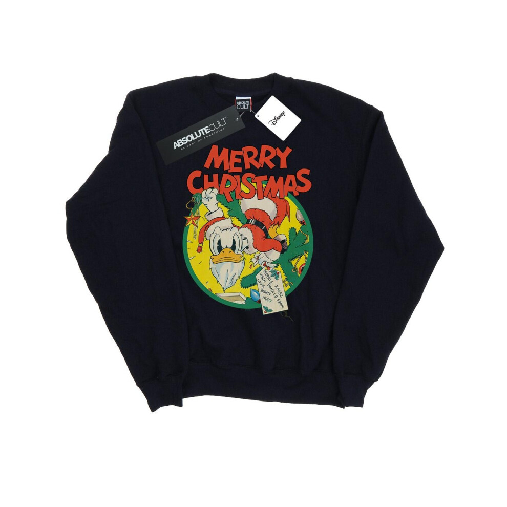 Donald Duck Merry Christmas Sweatshirt