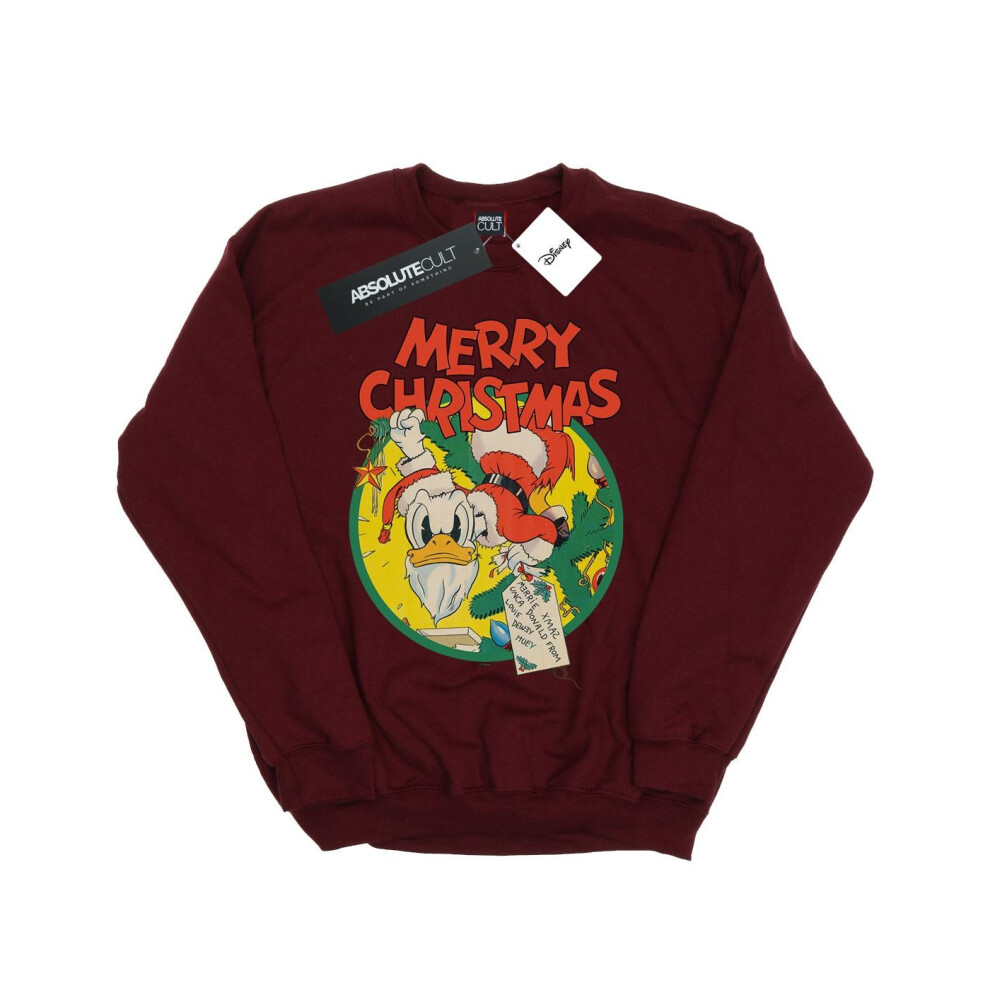 Donald Duck Merry Christmas Sweatshirt