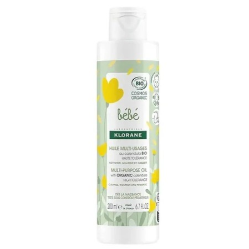 Ulei, Klorane, Baby, Natural, Hrănește, Dimineață, Corp, 200 ml