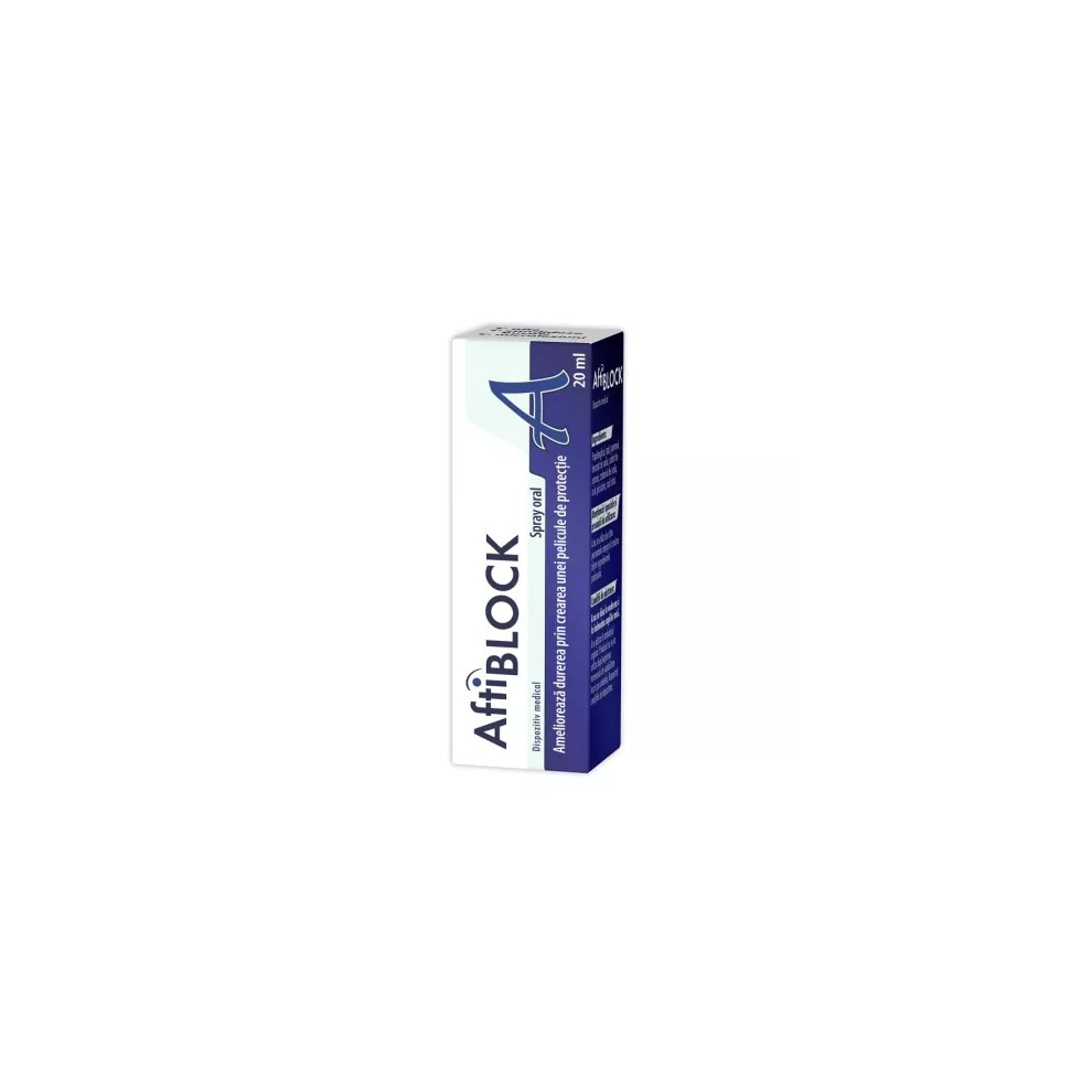 Zdrovit Spray Aftiblock, 20 Ml Damaged Tissues.