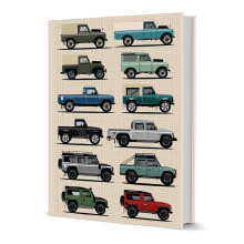 Land Rover Hardcover Notebook (A5 120 Lined Pages)
