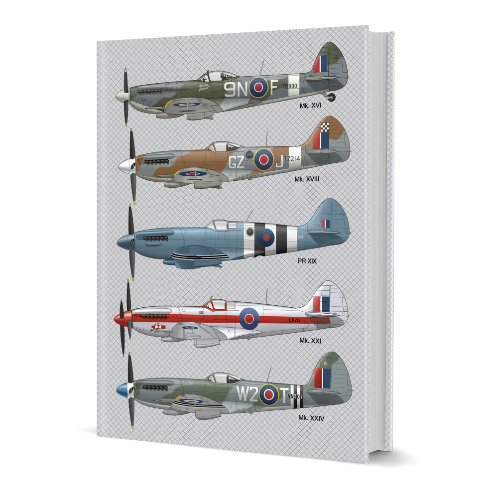 Coach House Partners Spitfire Hardcover Notebook (A5 120 Lined Pages)