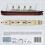 Titanic Greetings Card (150x150 Blank) 3