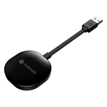 Motorola MA1 Wireless Android Auto Autoadapter - Sofortige Verbindung vom Smartphone zum Bildschirm mithilfe der von Google lizenzierten Bridge-T