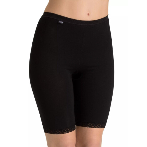 Sloggi (12) Basic+ Cotton Long Shorts, Black 2