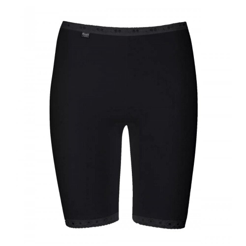 Sloggi (12) Basic+ Cotton Long Shorts, Black 1