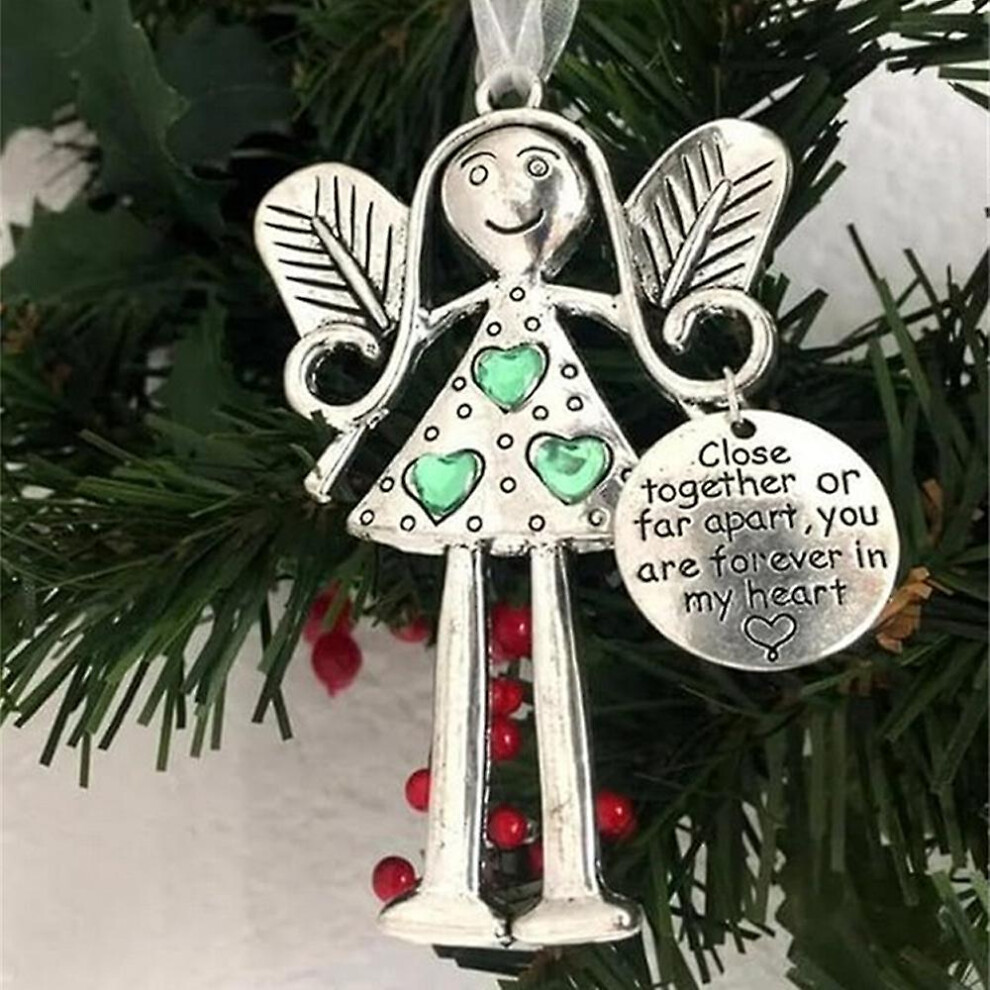 (color05) Crazy Beautiful Friends Forever-angel Ornament,friend Christmas Angel Ornament