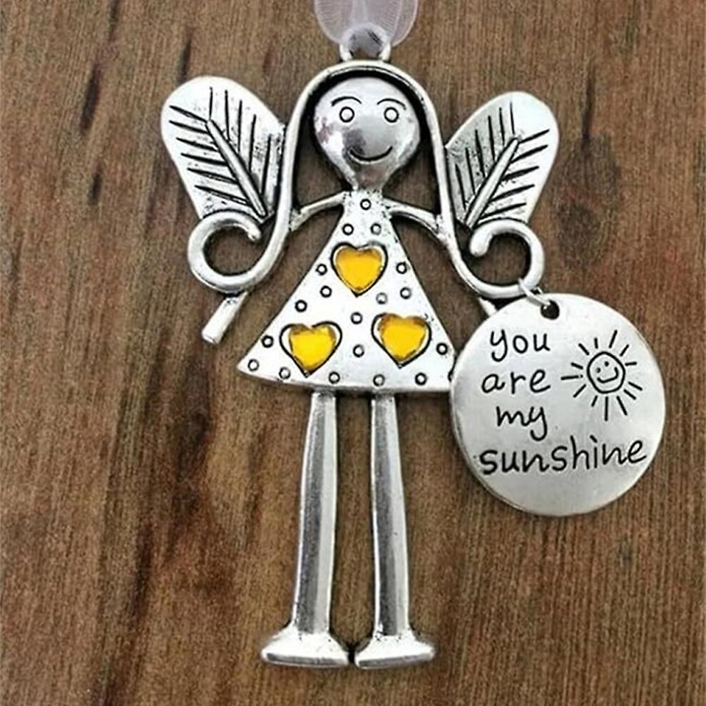 (color03) Crazy Beautiful Friends Forever-angel Ornament,friend Christmas Angel Ornament