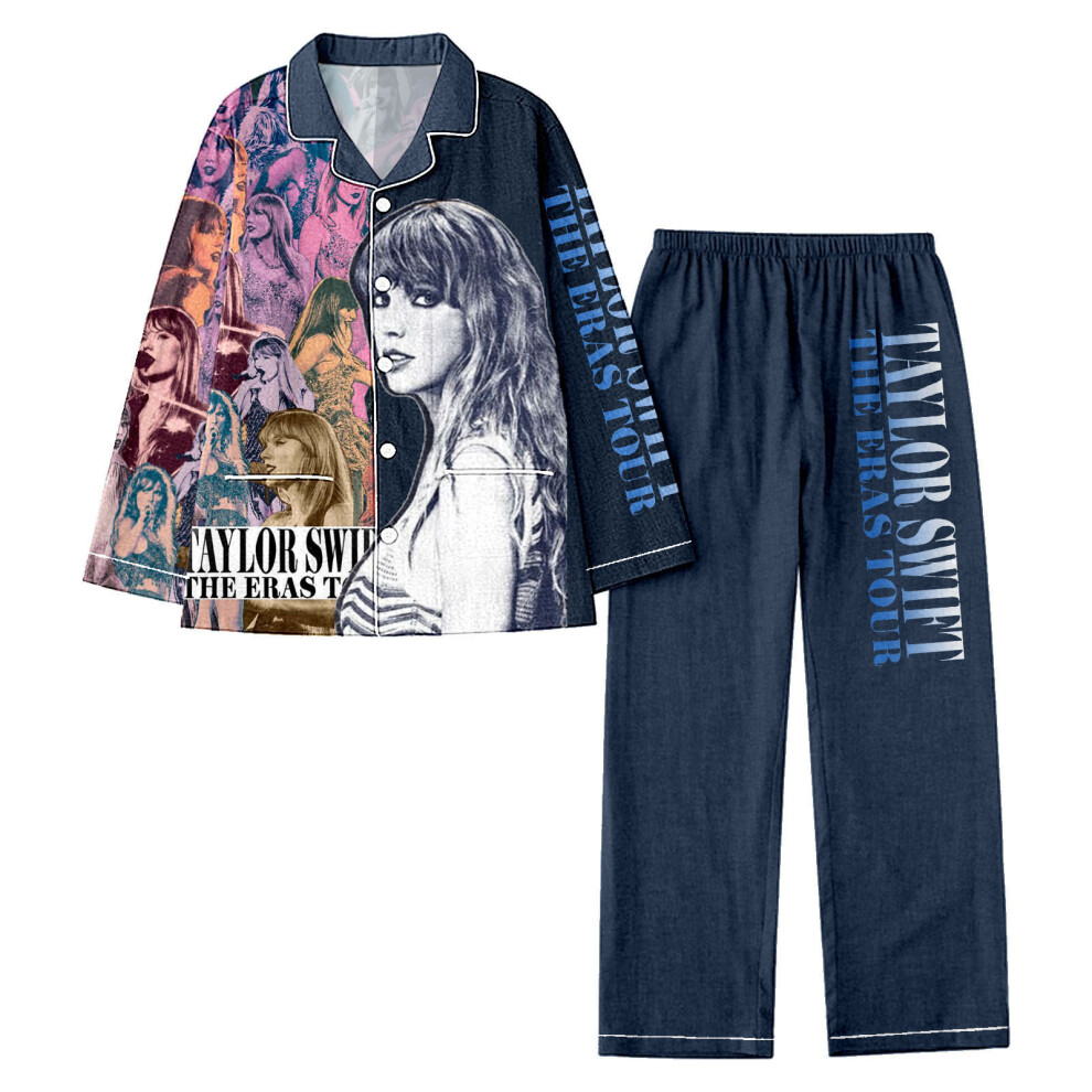 (A3, S) Taylor Swift Christmas Pajamas Set Women 1989 Shirts And Pants Pjs Sets