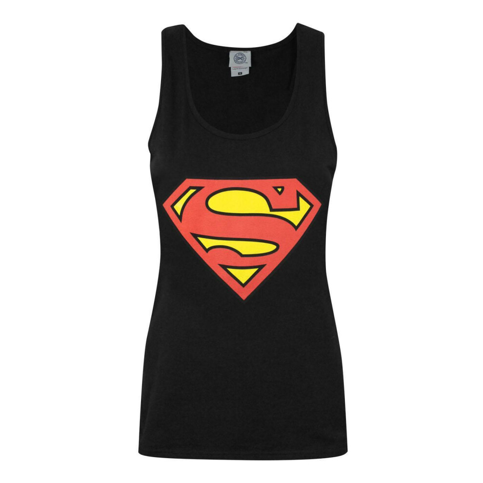 (X-Large) DC Comics Vest (Womens Black)