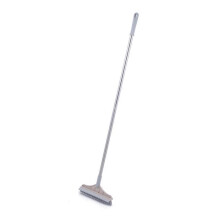 Household Kitchen Floor Scrubber Brush 2 in 1 120 Degree Rotating Brush for Bathroom - Beige