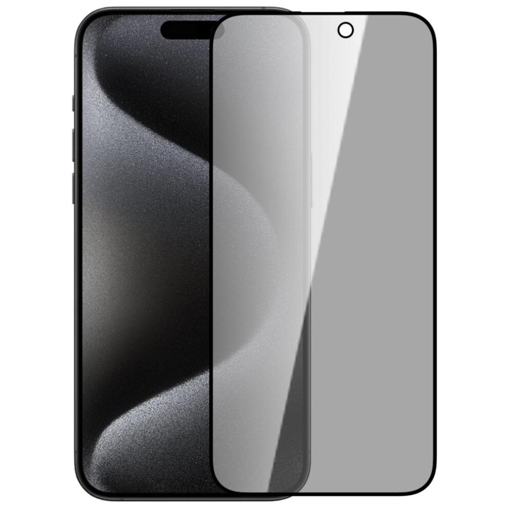 Nillkin for iPhone 15 Pro Max Guardian Full Coverage Privacy Tempered Glass Screen Protector Film For iPhone15 Plus