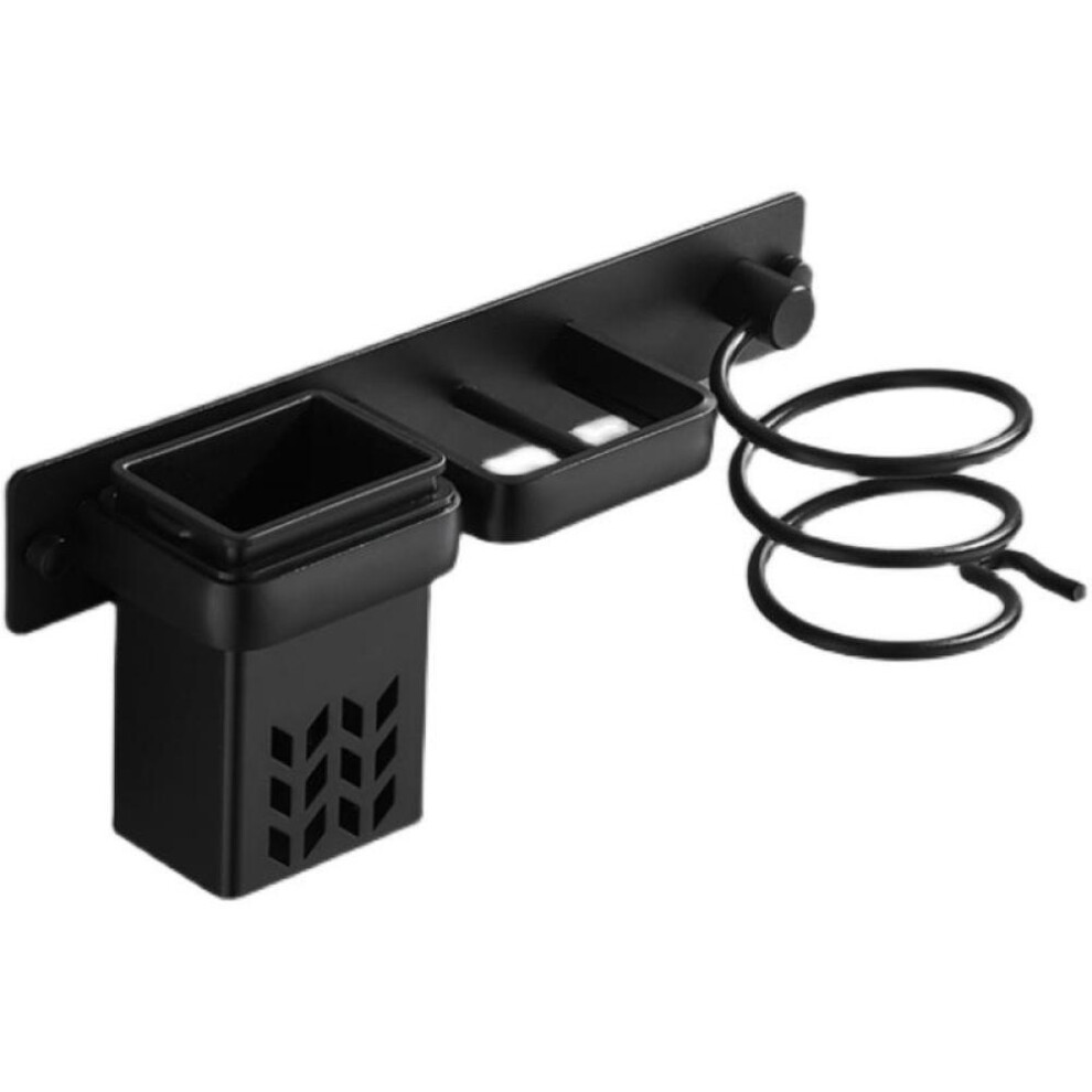 Hair Dryer Organizer Rack Bathroom Hairdryer And Straightener Holder Wall Mounted Shelves Accessories Blower Shelves WB8022
