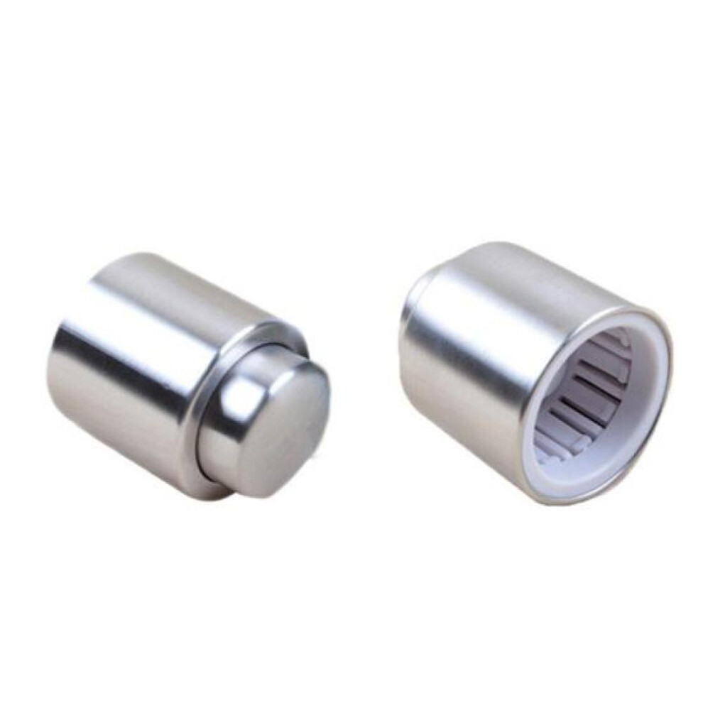 Stainless Steel Wine Bottle Pressing Bar Red Vacuum Stopper Plug Cap Sealer
