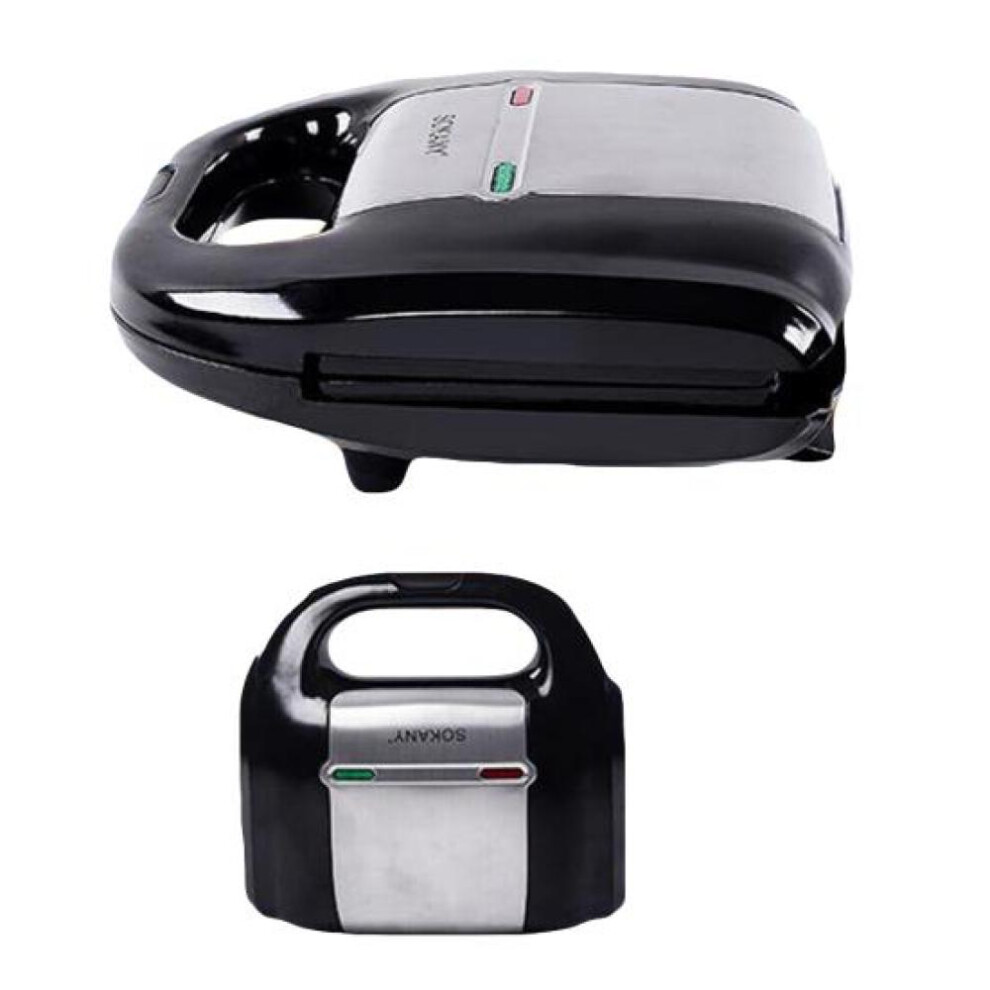 Electric Sandwich Toaster Breakfast Maker Grilling Plate Waffle Bread Machine