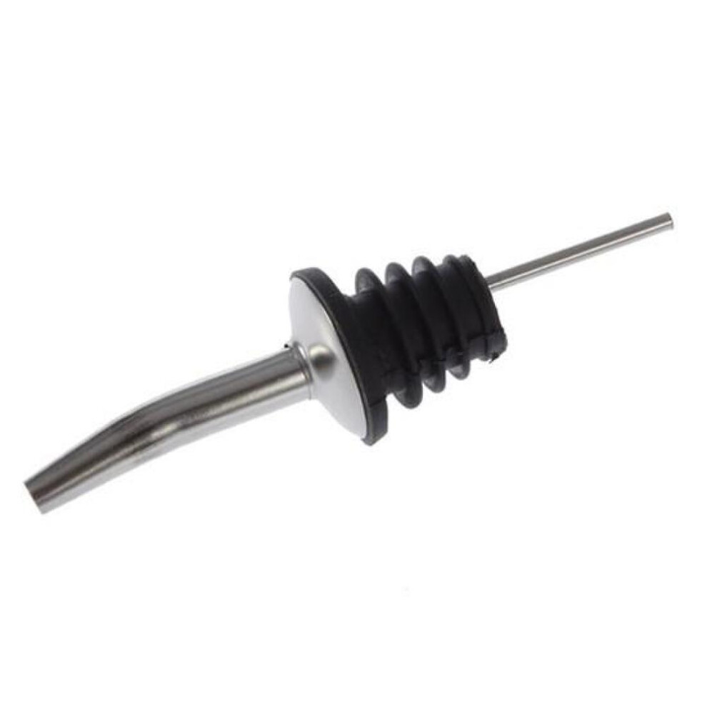 Stainless Steel Liquor Spirit Pourer Flow Wine Bottle Pour Spout Stopper Barware Olive Oil Dispenser