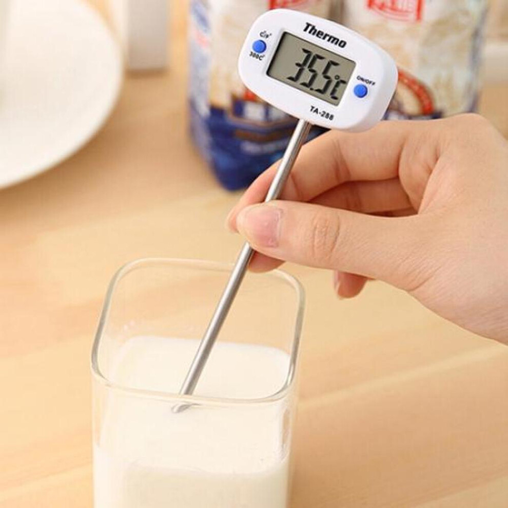 Instant Digital LCD Food BBQ Meat Chocolate Oven Cooking Probe Thermometer