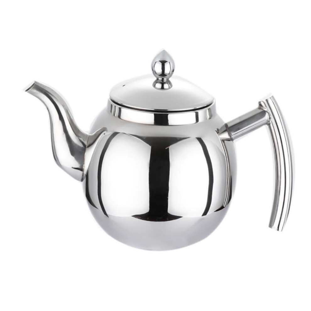 Roamtic Fashion Kitchen Pot Filter Steel Tea Infuser Strainer Kettle Loose 0.8/1L Stainless Coffee Jug
