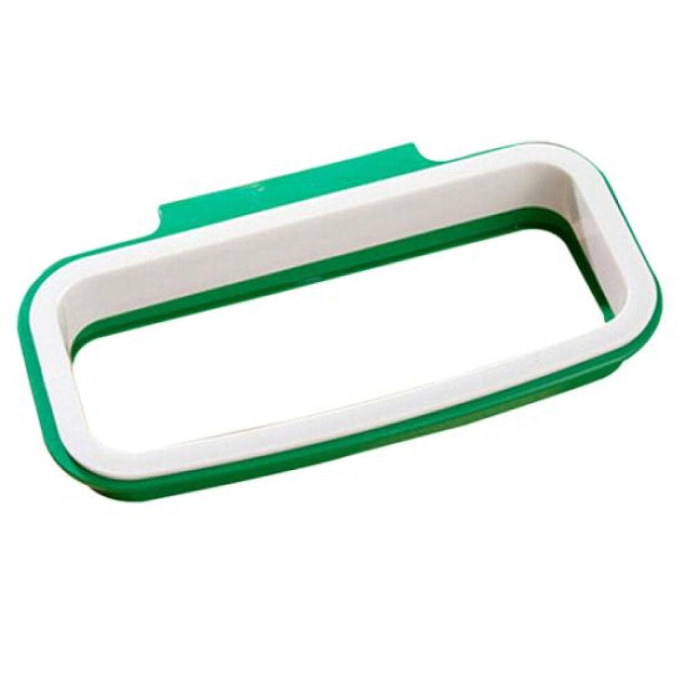 Kitchen Door Back Hanging Style Cabinet Stand Trash Garbage Bags Support Holder