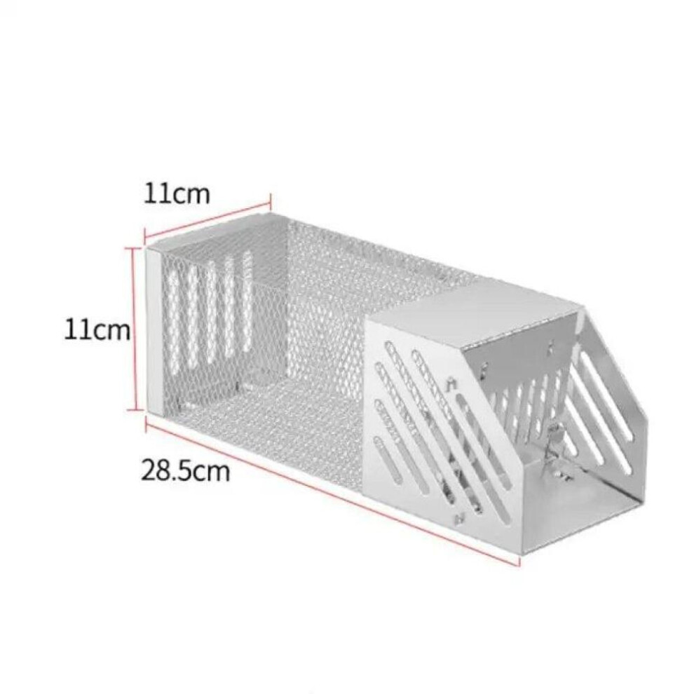 Single Door Continuous Rat Trap Indoor And Outdoor Mice Catcher Mousetrap Metal Reusable Mouse Rat Cage