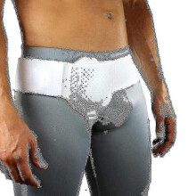 (White) Hernia Belt Truss For Inguinal Sports Hernia Support Pain Relief Recovery Strap Shytmv