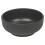 (32 Pcs Black) Coloured Stone Ceramic Plates Pasta Bowls Set 7