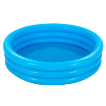 Oppustelig pool blå 114 x 25 cm INTEX 59416