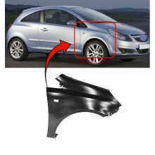 Vauxhall Corsa D 2007-2014 Front Wing Driver Side