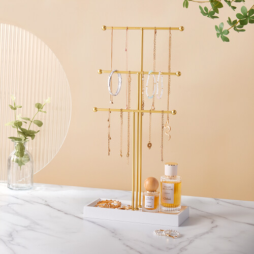 Living And Home 3-Tier Jewelry Display Stand 1