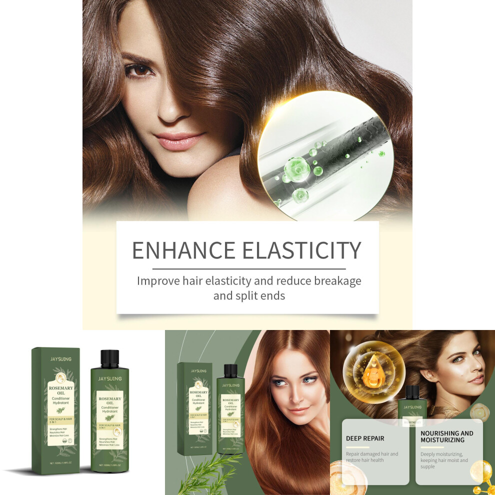 Jaysuing Rosemary Hair Conditioner For Rejuvenating And Hydrating Your Hair With Natural Ingredients 100Ml