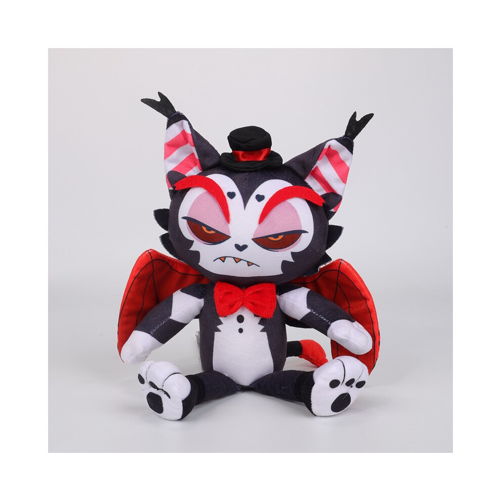 Bonxaif (Hazbin Hotel-B) Hazbin Hotel Plush Pillows Cute Cartoon Stuffed Animal Toy Hell Inn Clown Plush Toy Christmas Gifts