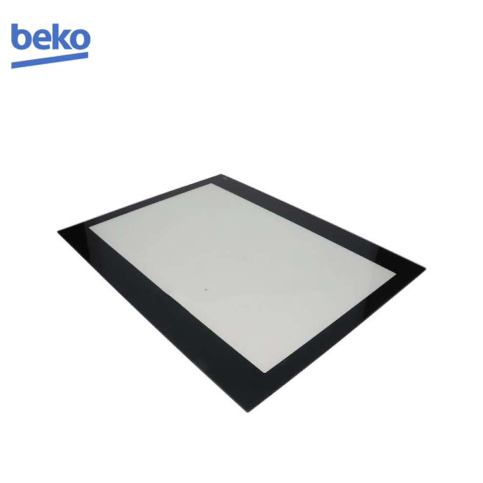 GENUINE BEKO BXDF29300Z Main Oven Inner Door Glass