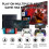(White) VAORLO Joystick PC Gamepad Mando Ps4 Controle Ps4 Controller Manette Ps4 Control Ps4 Juegos for Multi-Platform Switch/PC/Android/IOS 2