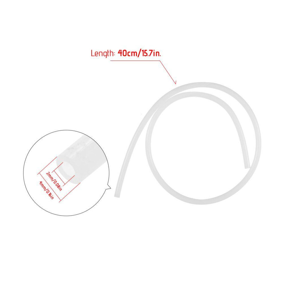 Creality 3D PTFE Teflon Bowden Tube 2mm ID 4mm OD 40cm Length for Ender-3 3D Printer 1.75 Filament,